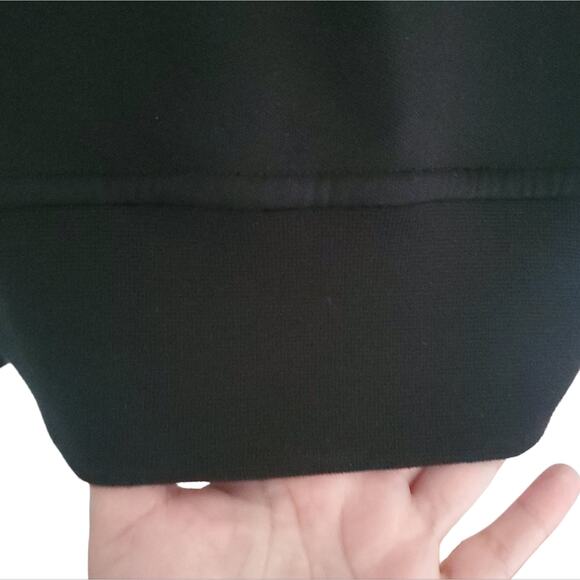 ATM Anthony Thomas Melillo Piped French Terry Track Jacket black S Quiet Luxury - Picture 9 of 13